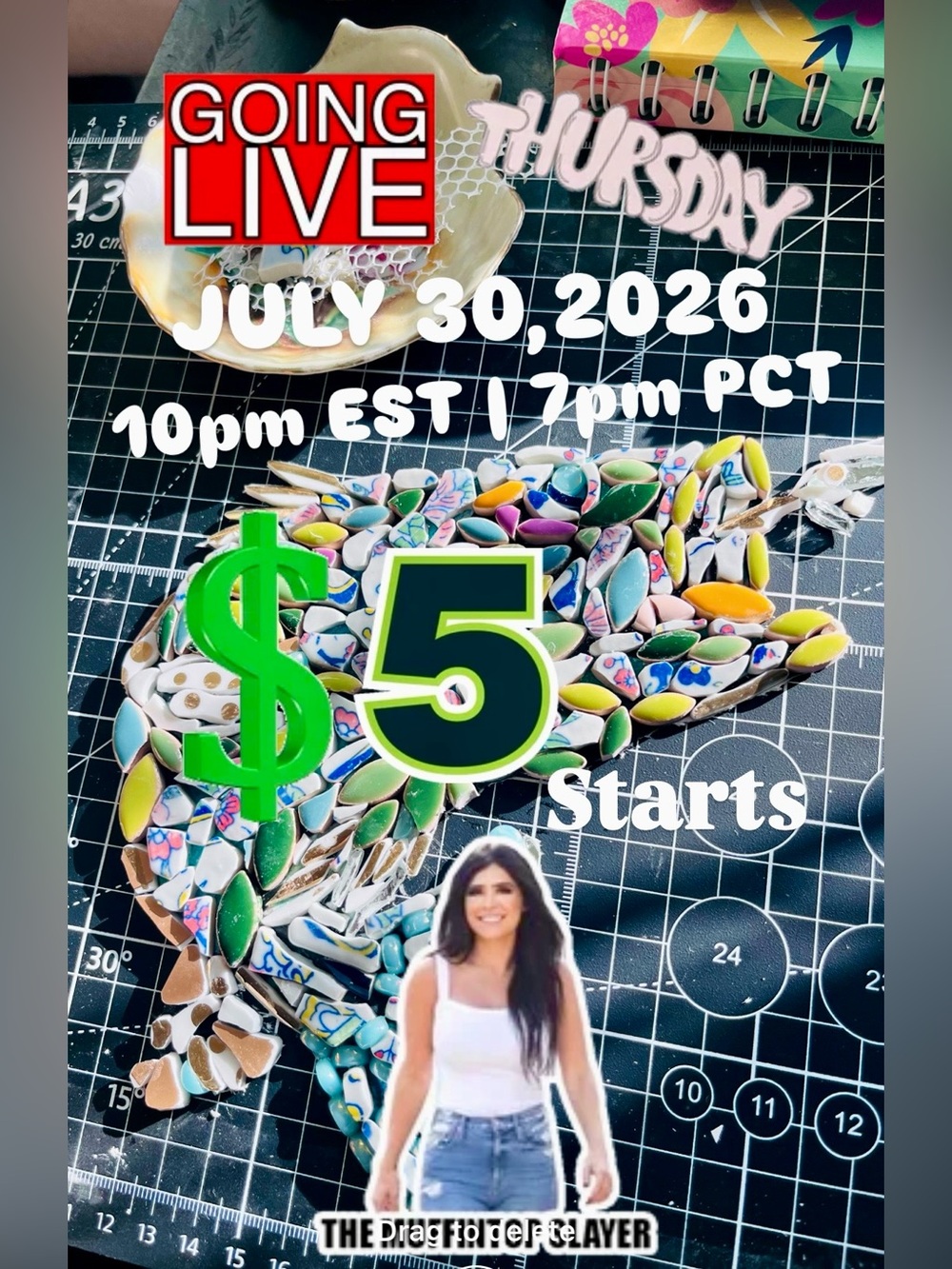 LIVE THURSDAY 7/30 @ 10:00pm est |  $5 start LOTS NWT | $5 STARTS + PAY 1 SHIP